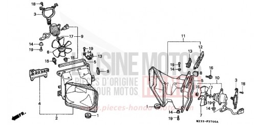 VENTILATEUR GL1500AP de 1993